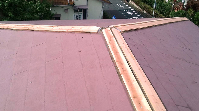 雨漏り 屋根工事の写真2